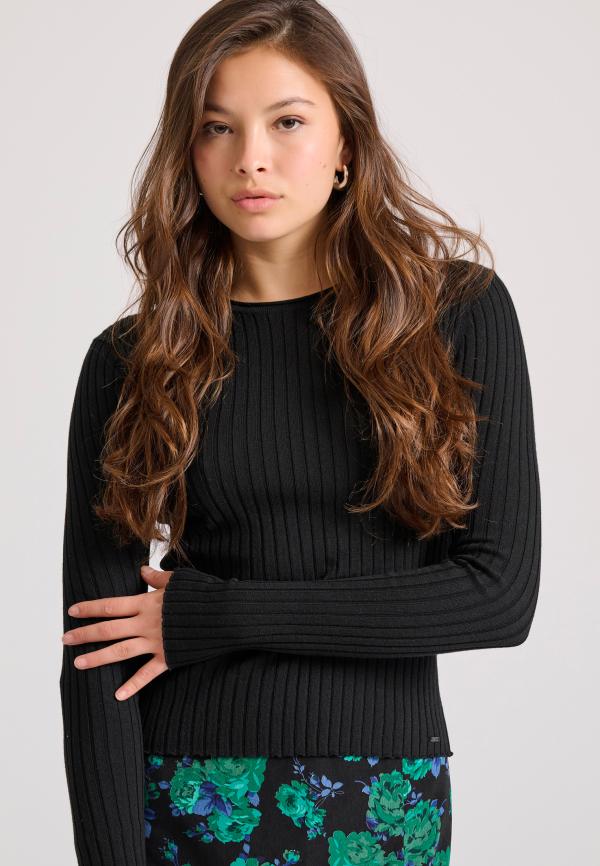 Γυναικεία πλεκτή μπλούζα με βισκόζη