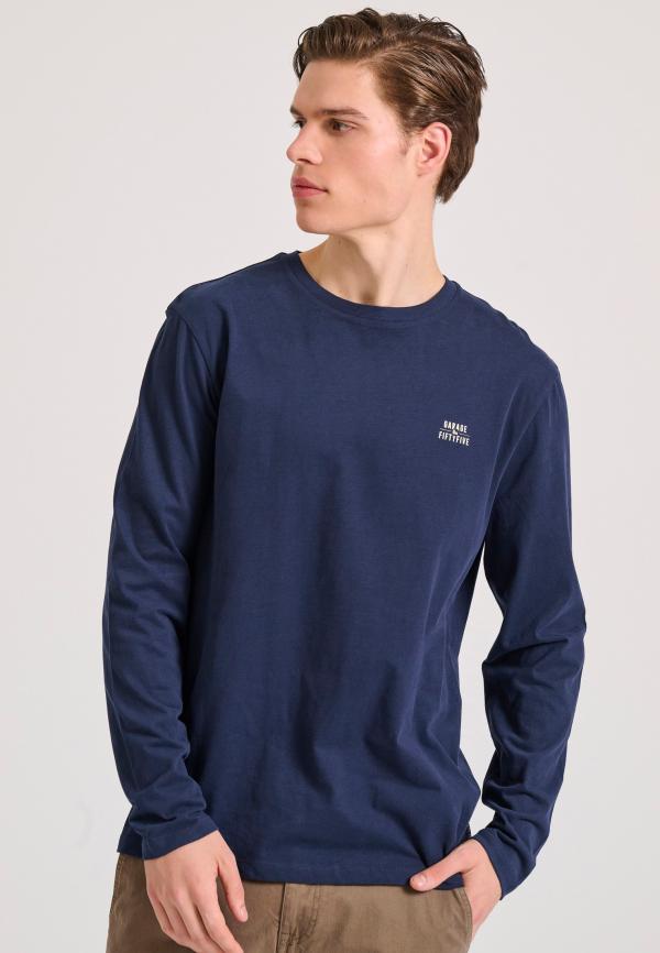 Μακρυμάνικη μπλούζα με τύπωμα Garage 55