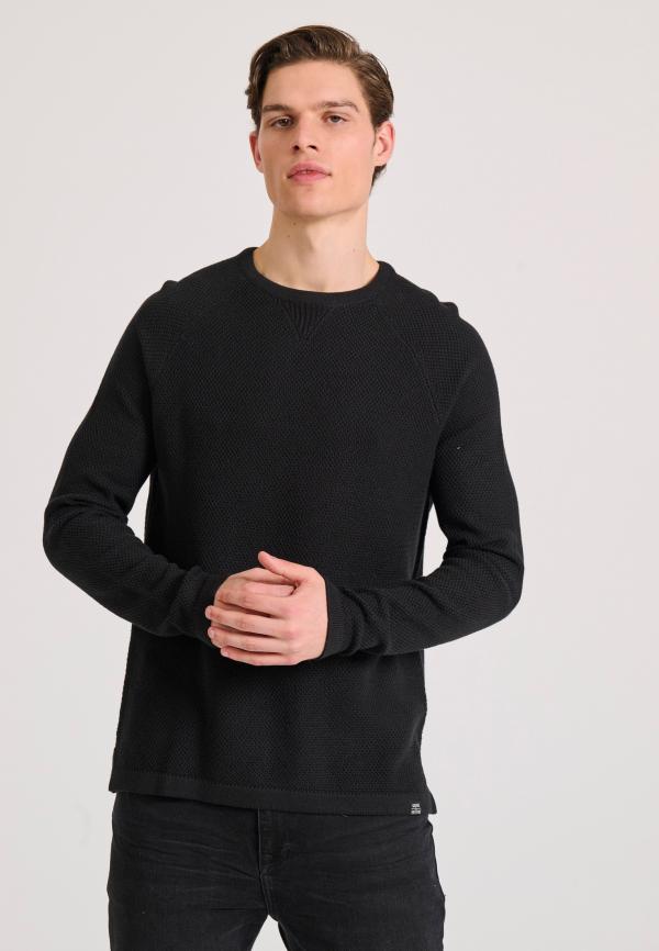 Πλεκτή μπλούζα με ανάγλυφη υφή Garage 55