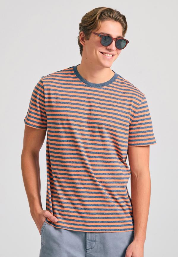 Yarn dyed t-shirt με ρίγες