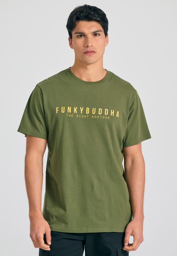 T-shirt με Funky Buddha τύπωμα - The essentials