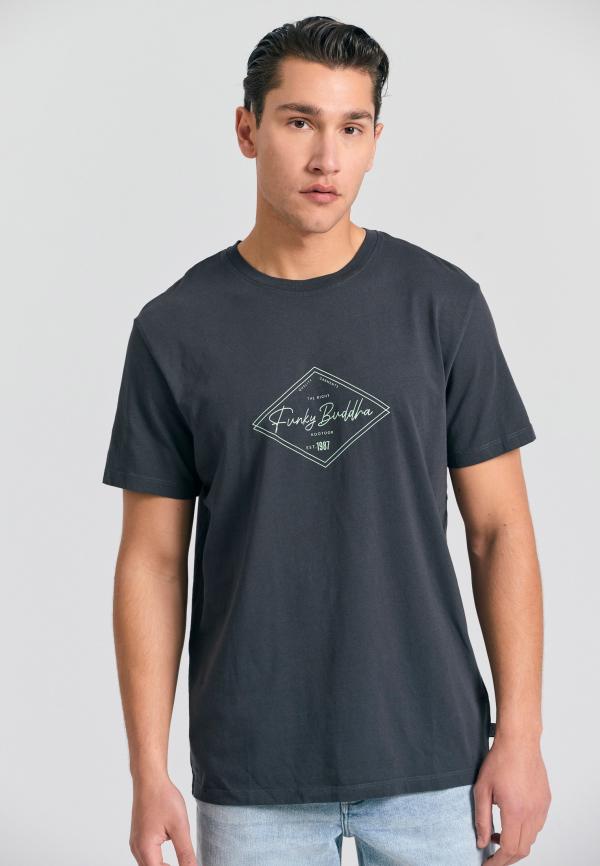 T-shirt με Funky Buddha τύπωμα