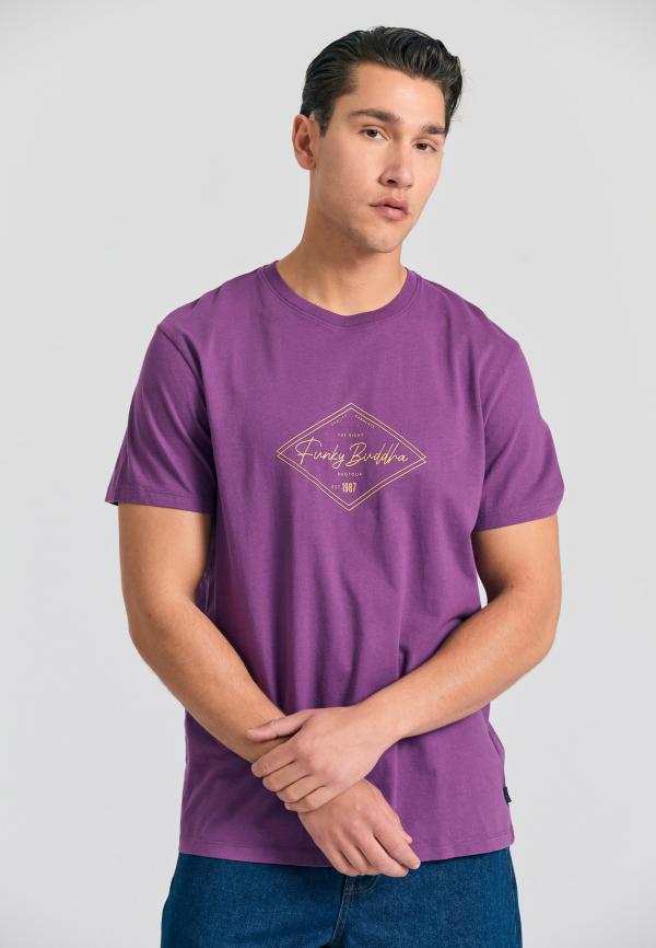 T-shirt με Funky Buddha τύπωμα