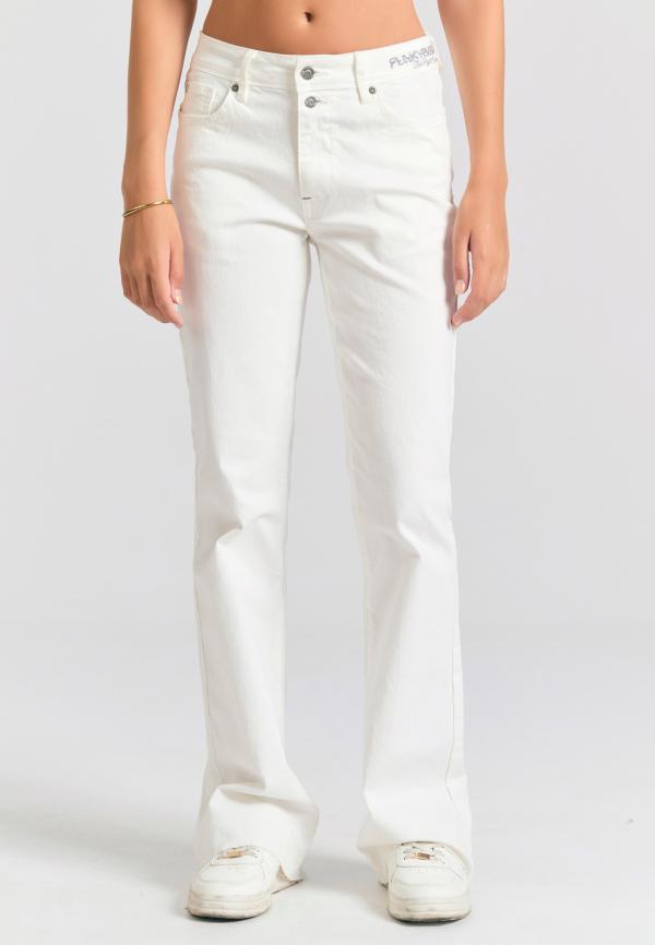 Γυναικείο skinny fit garment dyed τζιν παντελόνι