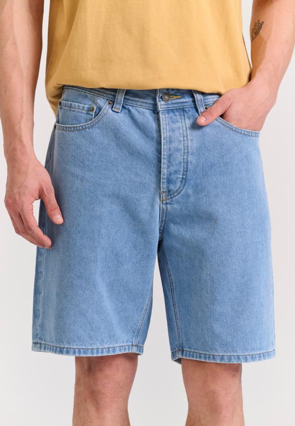 Ανδρική comfort fit τζιν βερμούδα