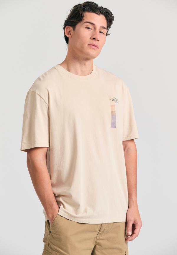 Relaxed fit t-shirt με vintage photographic τύπωμα