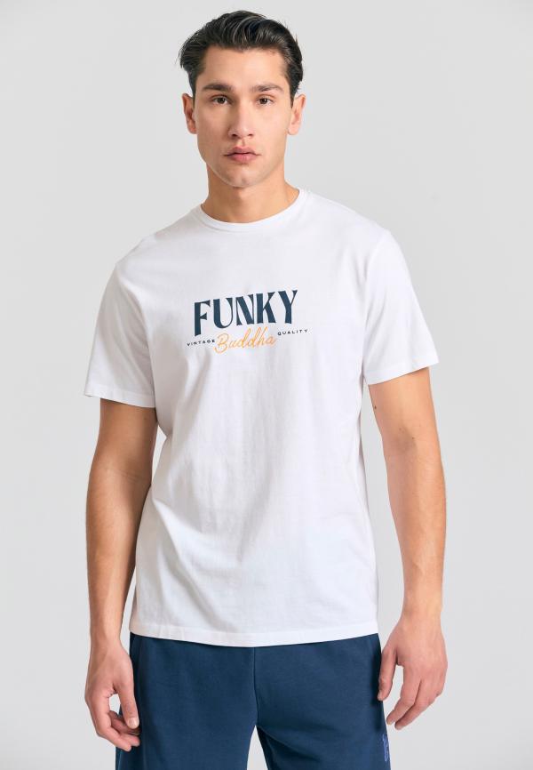 T-shirt με branded τύπωμα στο στήθος