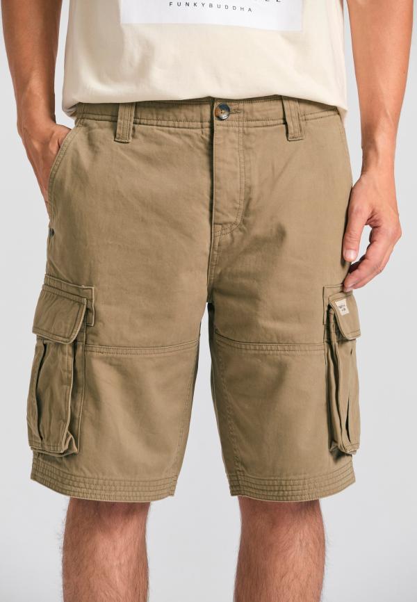 Comfort fit cargo βερμούδα