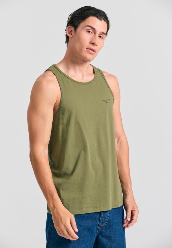 Ανδρικό tank top με logo στο στήθος