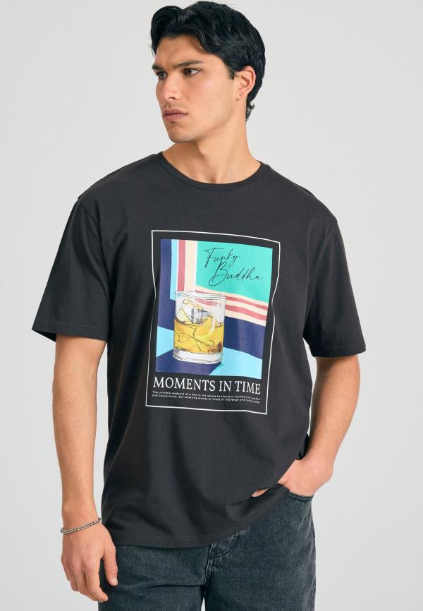 Relaxed fit t-shirt με photographic τύπωμα