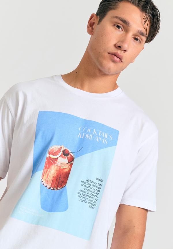 Relaxed fit t-shirt με photographic τύπωμα