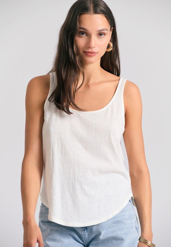 Γυναικείο tank top με μακρύτερη πλάτη