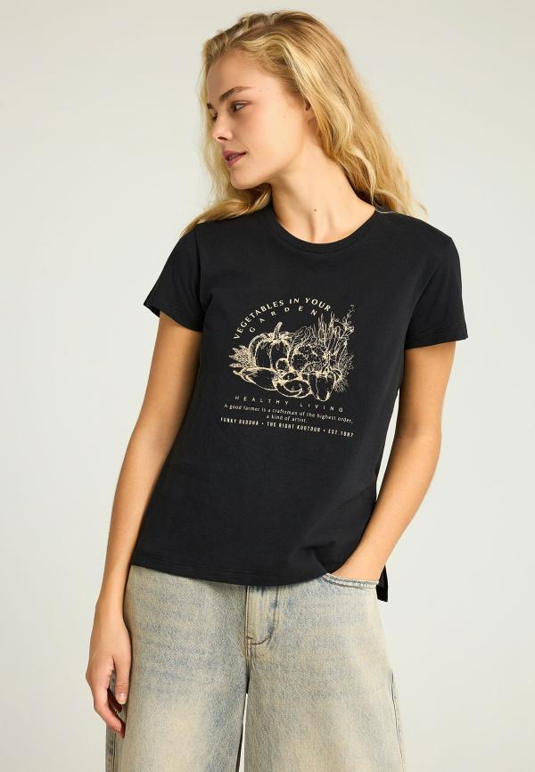 T-shirt με τύπωμα Vegetables in Your Garden