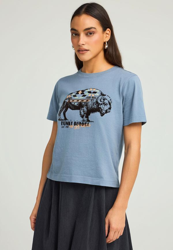 T-shirt με western τύπωμα