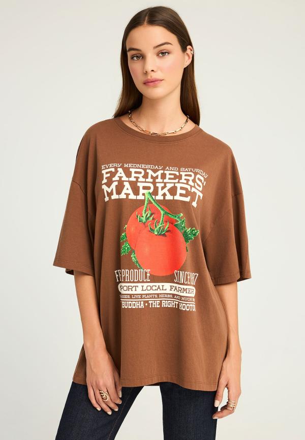 T-shirt με τύπωμα 