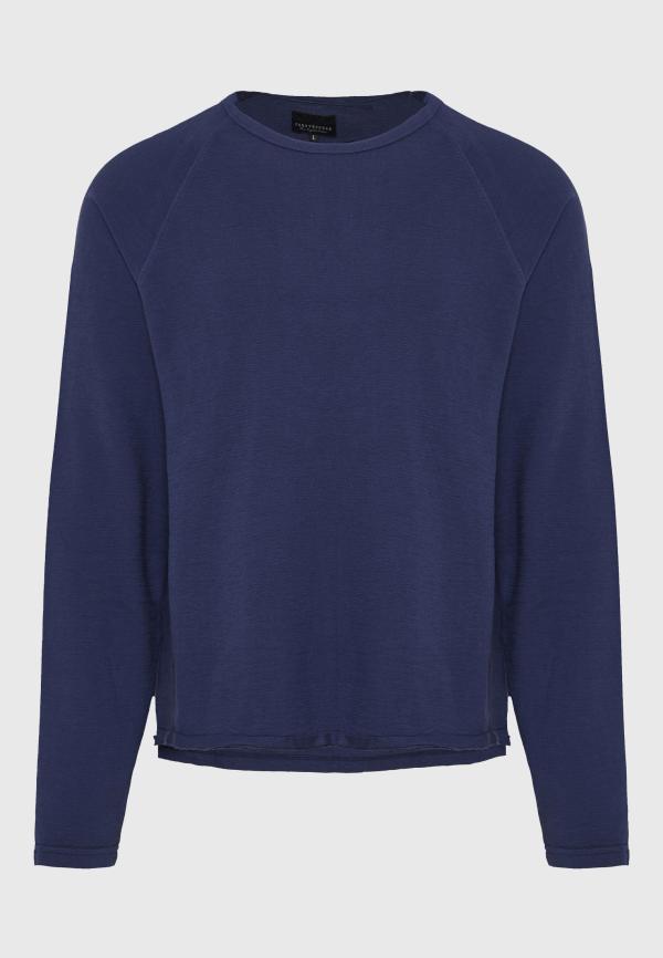 Regular fit t-shirt με raw edges