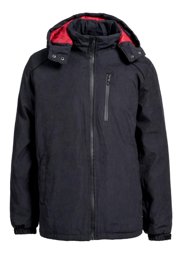 Ανδρικό παρκά με αποσπώμενη κουκούλα