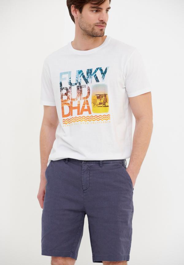 Λινή βερμούδα chino