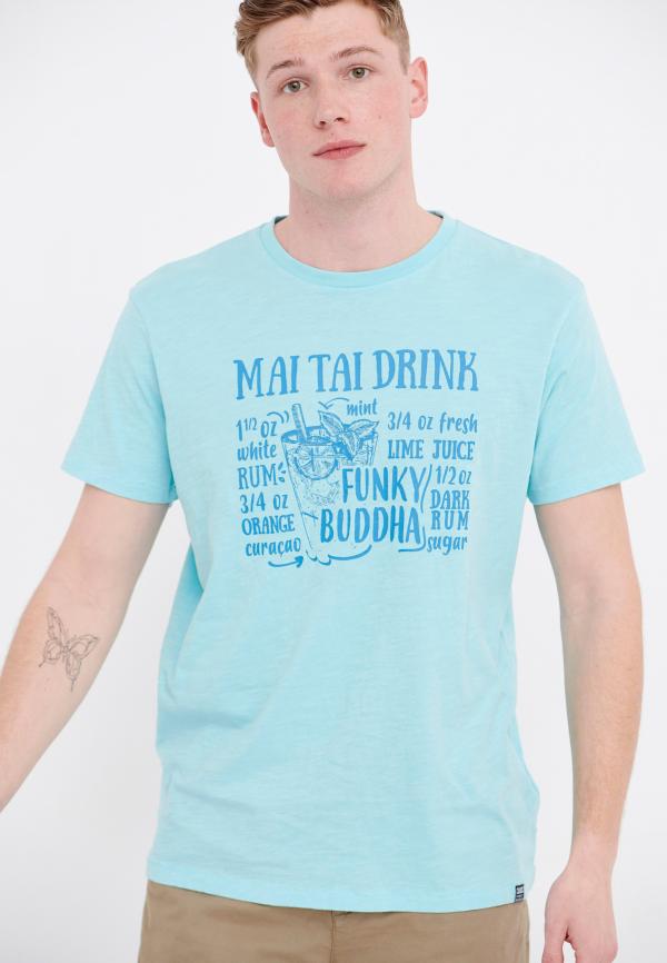 T-shirt με τύπωμα κειμένου