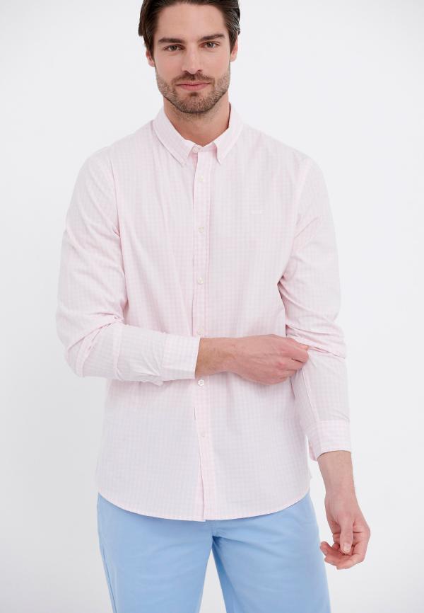 Καρό πουκάμισο με κεντητό logo