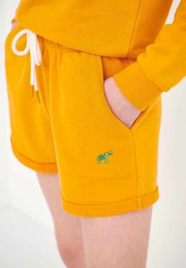 Αθλητικό σορτς με κεντητό logo