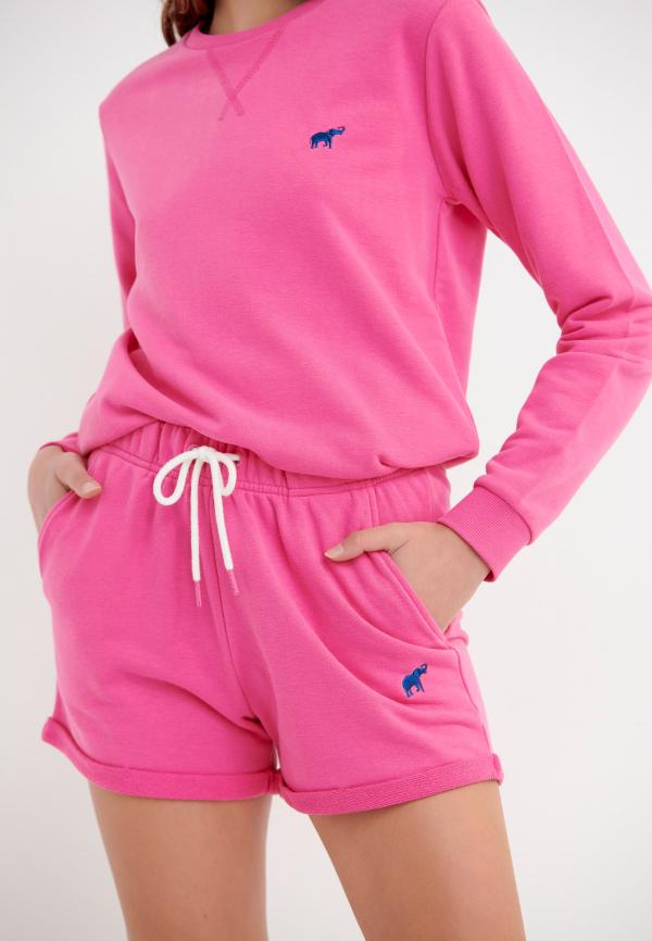 Αθλητικό σορτς με κεντητό logo