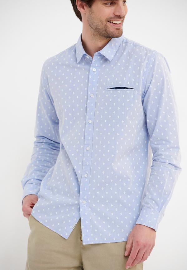 Ανδρικό πουκάμισο με τύπωμα