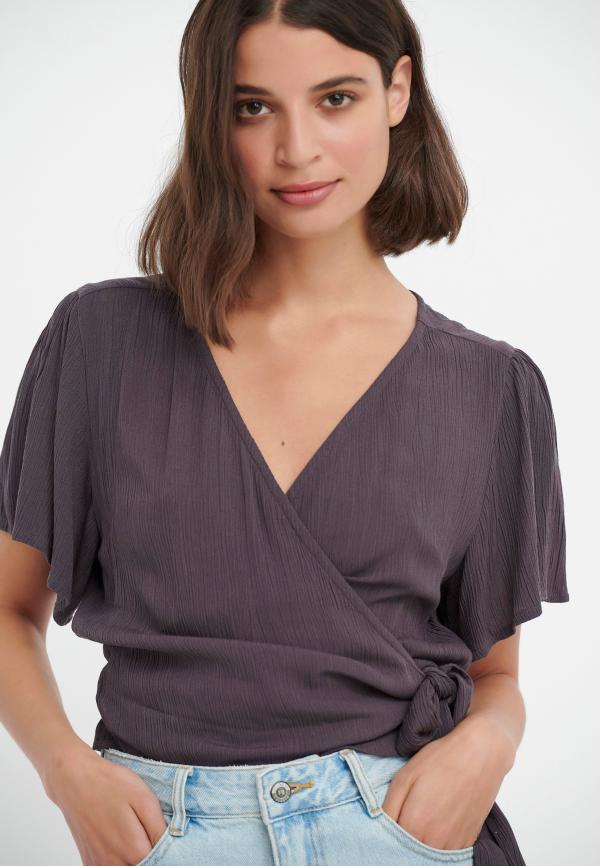 Viscose κρουαζέ τοπ