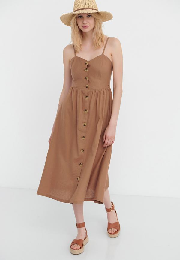 Midi φόρεμα με τιράντες