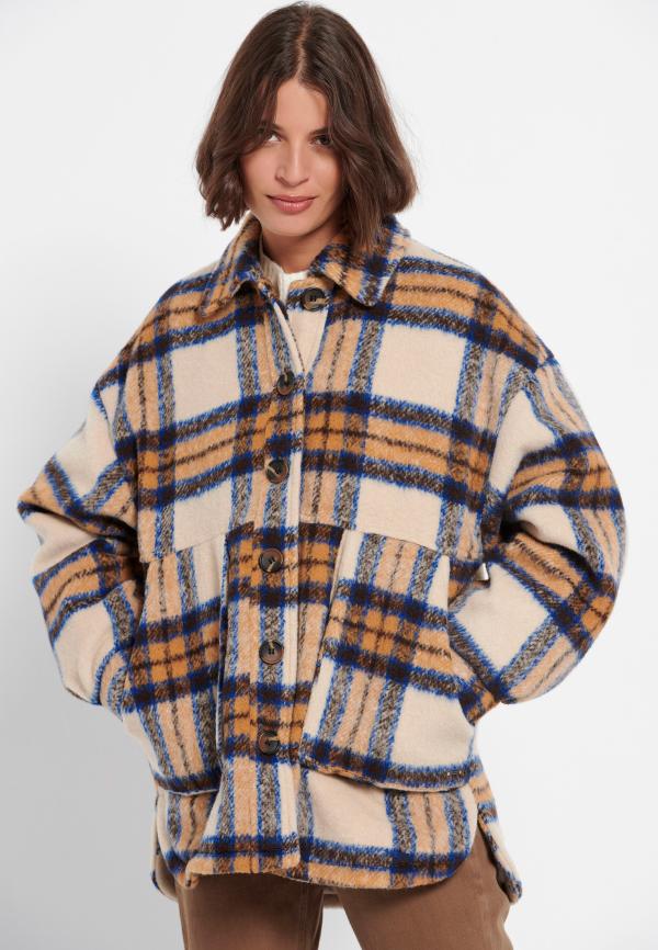 Γυναικείο καρό overshirt