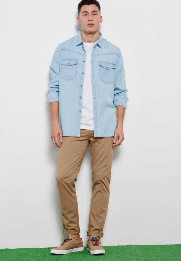 Essential comfort chino παντελόνι