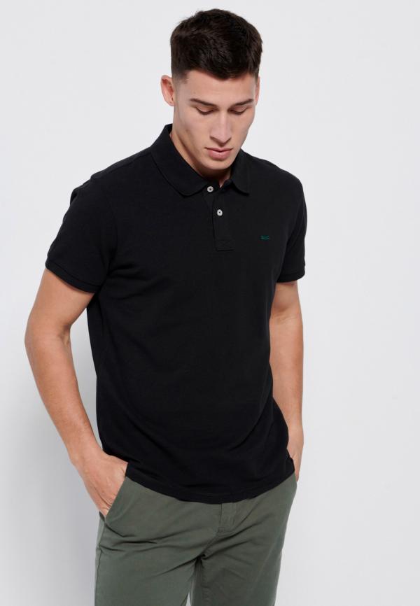 Essential μπλούζα πόλο από βαμβάκι πικέ