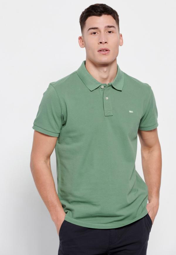 Essential μπλούζα πόλο από βαμβάκι πικέ