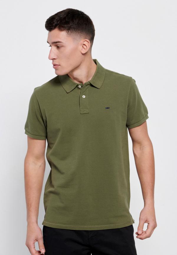 Essential μπλούζα πόλο από βαμβάκι πικέ