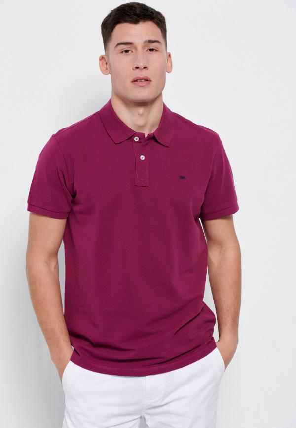 Essential μπλούζα πόλο από βαμβάκι πικέ