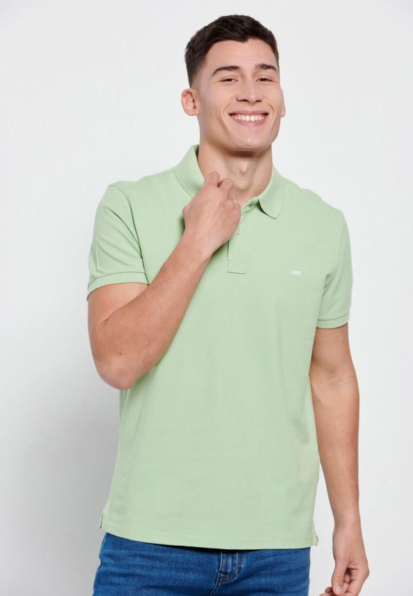 Essential μπλούζα πόλο από βαμβάκι πικέ