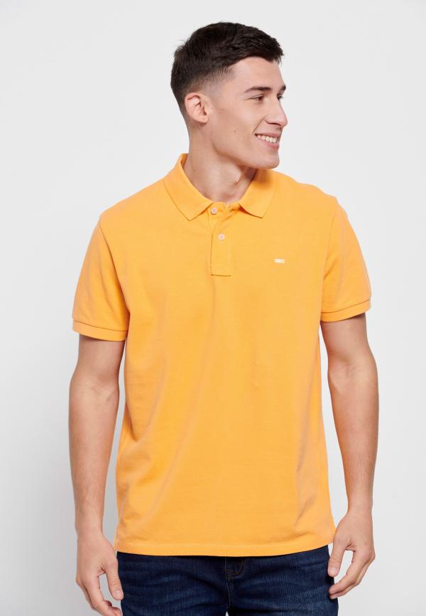 Essential μπλούζα πόλο από βαμβάκι πικέ