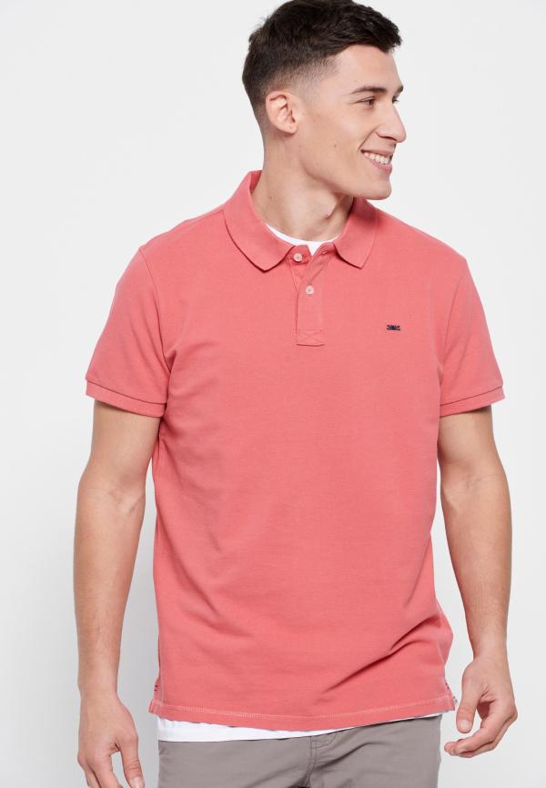 Essential μπλούζα πόλο από βαμβάκι πικέ