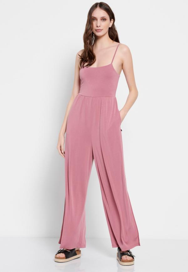 Ολόσωμη cropped φόρμα με τσέπες