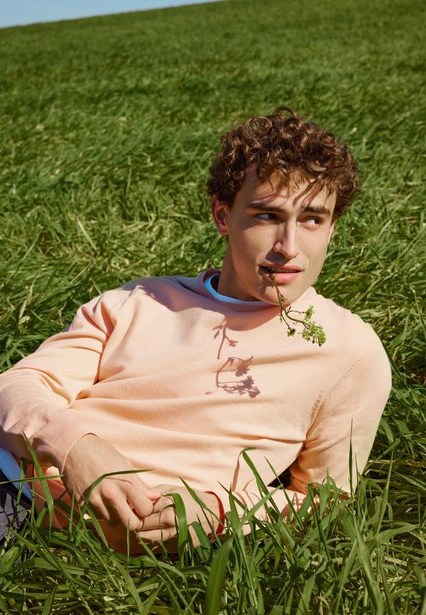 Ανδρική lightweight πλεκτή μπλούζα