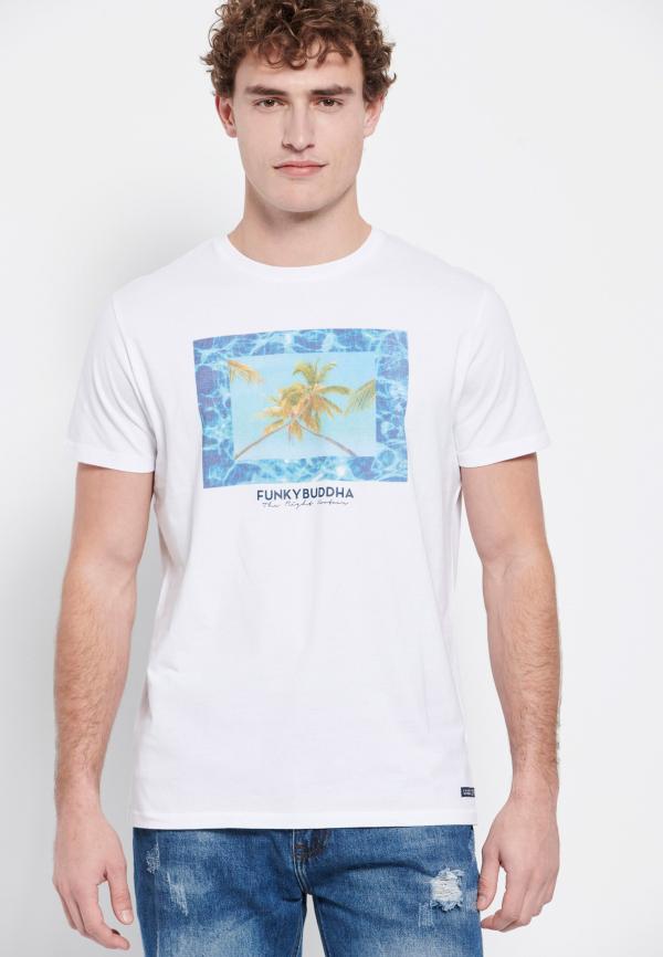 T-shirt με photographic τύπωμα