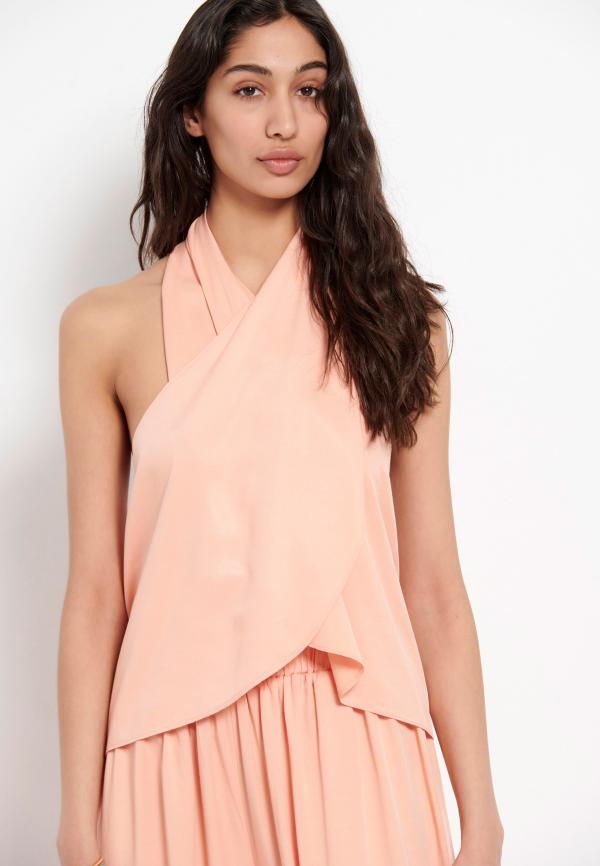 Halter neck top από βισκόζη