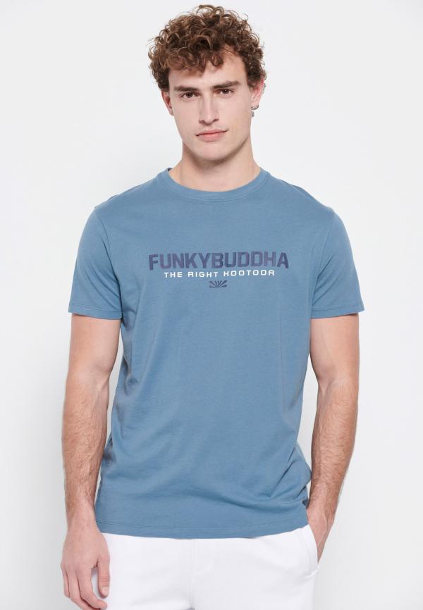 T-shirt με Funky Buddha τύπωμα