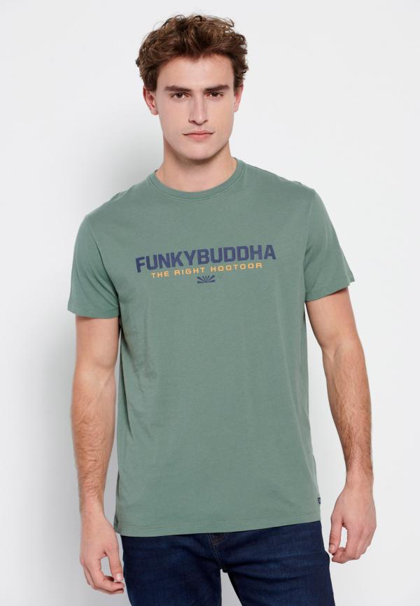 T-shirt με Funky Buddha τύπωμα