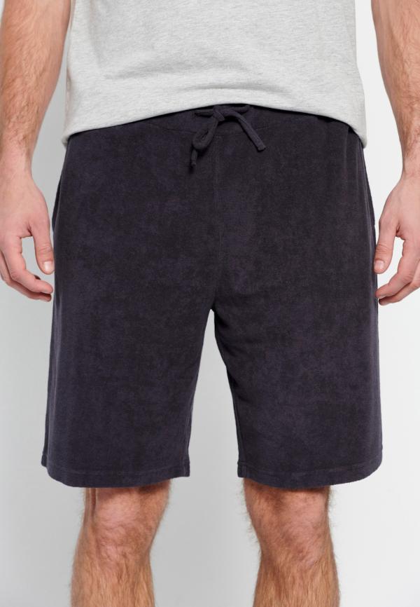 Αθλητική βερμούδα σε πετσετέ ύφασμα
