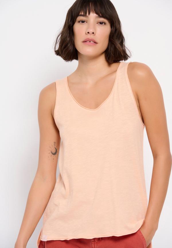 Βαμβακερό μονόχρωμο tank top