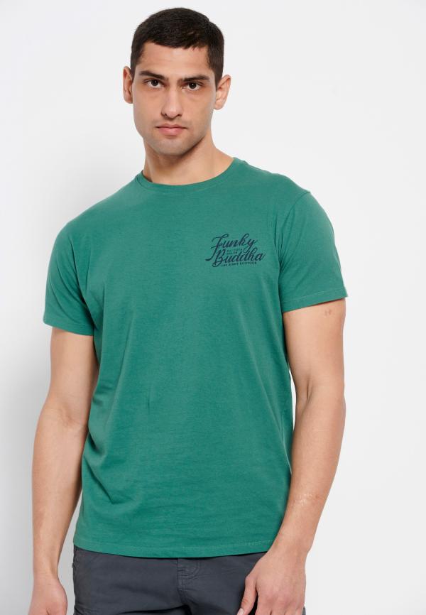 T-shirt από οργανικό βαμβάκι με τύπωμα