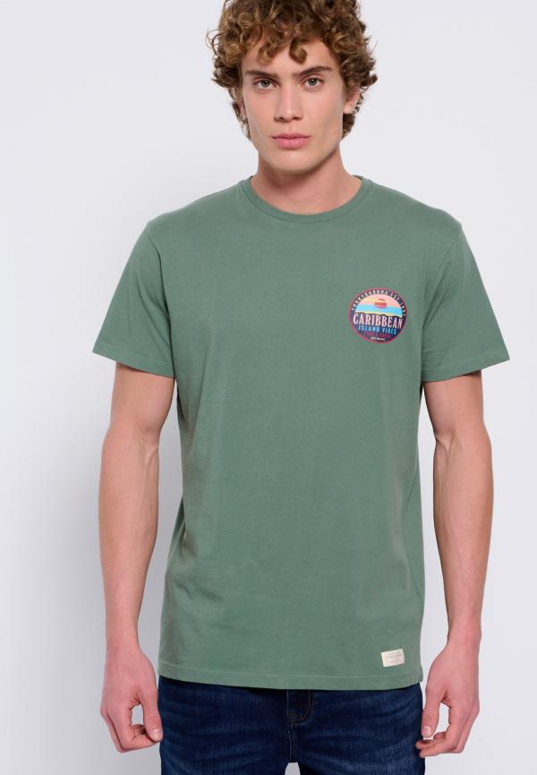 T-shirt από οργανικό βαμβάκι με τύπωμα