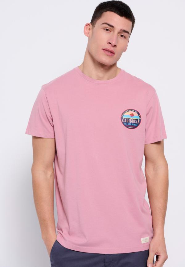 T-shirt από οργανικό βαμβάκι με τύπωμα