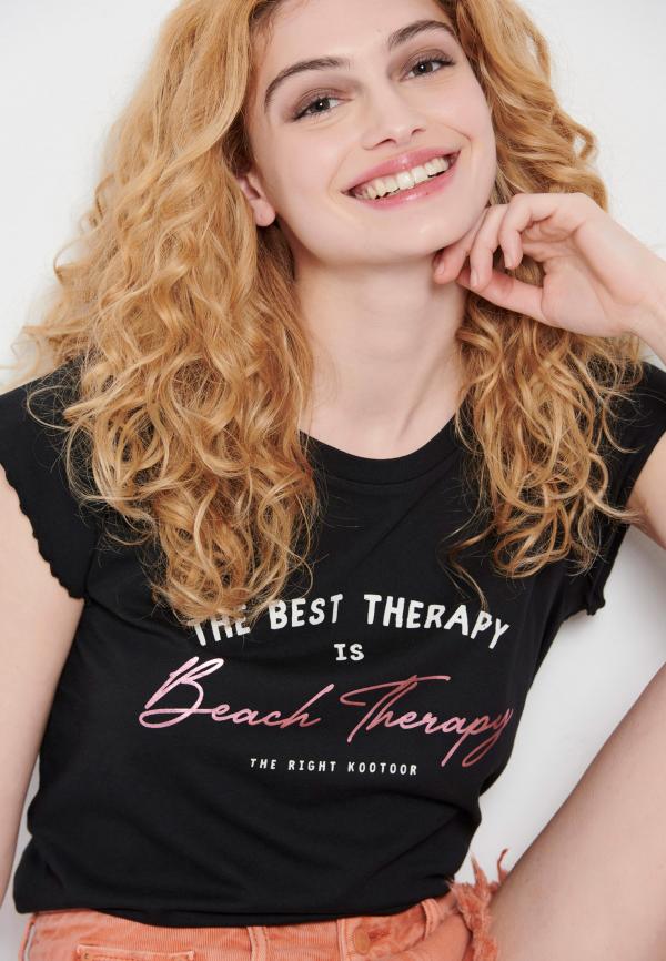 Organic cotton t-shirt με τύπωμα